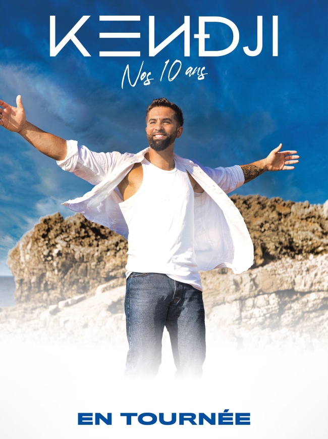 Kendji Girac-Tournée Anniversaire : Nos 10 ans !